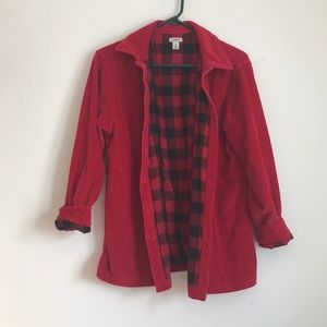 L.L. Bean corduroy women’s shirt